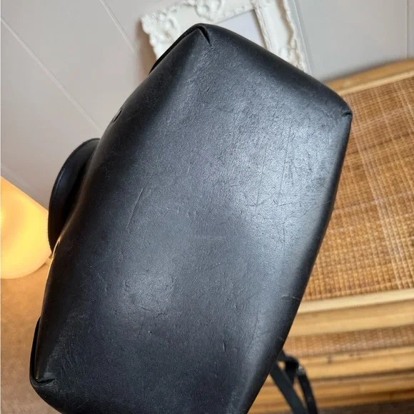 Zana Bayne Large Black Pentagram Leather Handbag - Picture 7 of 7